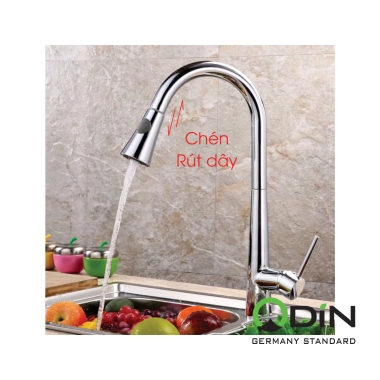 Vòi rửa chén nóng lạnh ODIN-2028