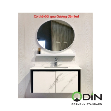 BỘ LAVABO TỦ CAO CẤP ODIN - 2019LK - 80cm