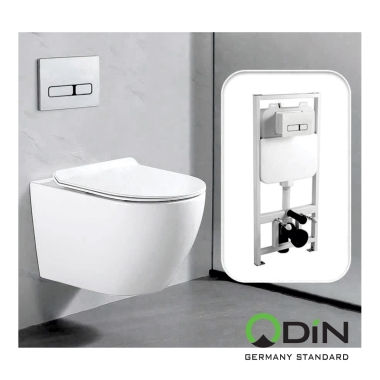 Bồn cầu sứ cao cấp ODIN - 6599C