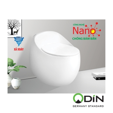 Bồn cầu sứ cao cấp ODIN - 2039A