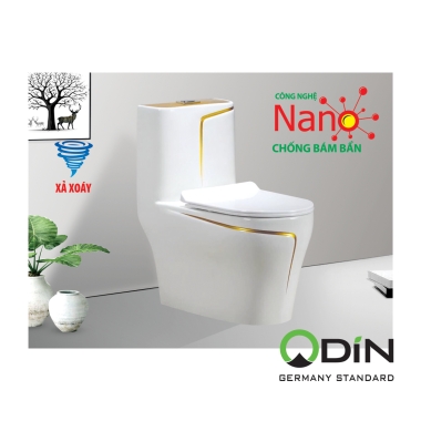 Bồn cầu sứ cao cấp ODIN - 499TV