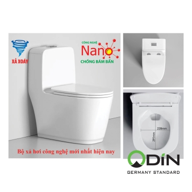 Bồn cầu sứ cao cấp ODIN - 233C