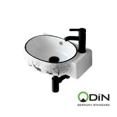 LAVABO SỨ CAO CẤP ODIN - 903L - 7B