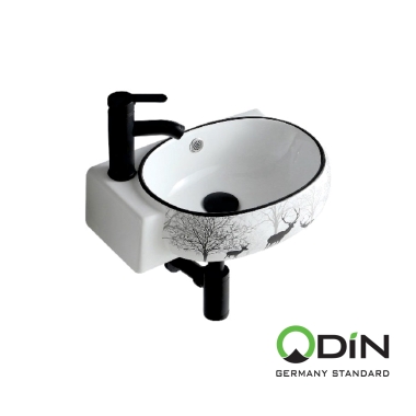 LAVABO SỨ CAO CẤP ODIN - 903L - 7A